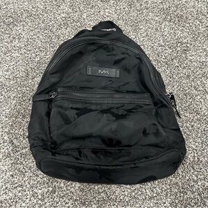 Michael Kors Kent Nylon Large Backpack Camo Black 37S0LKNB2U